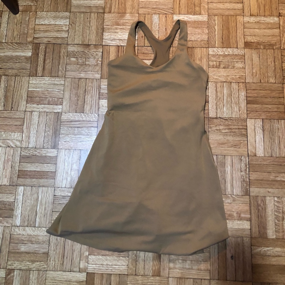 Girlfriend Collective Brown Dress